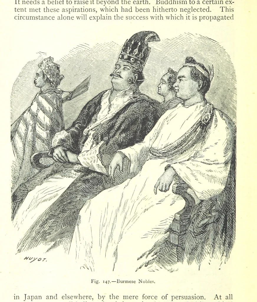 An illustration from The Human Race, ... illustrated by ... engravings on wood, and ... chromolithographs, 1875, leaf 380