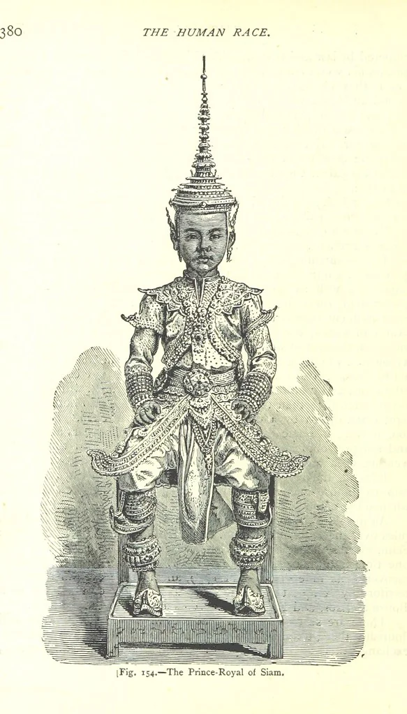 An illustration from The Human Race, ... illustrated by ... engravings on wood, and ... chromolithographs, 1875, leaf 394