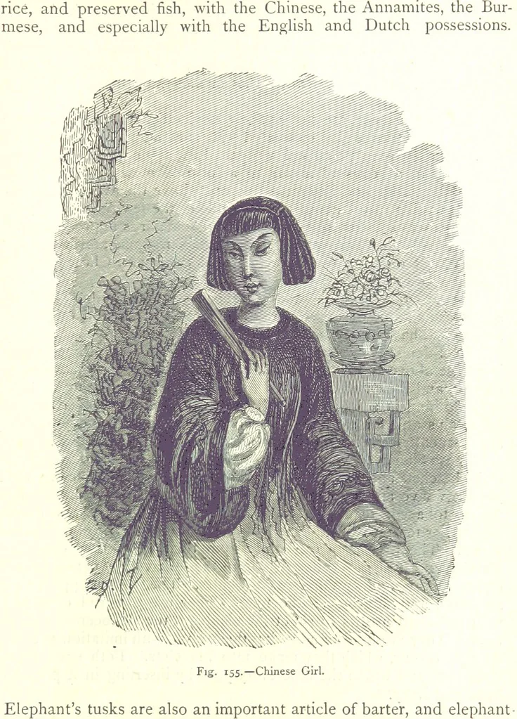 An illustration from The Human Race, ... illustrated by ... engravings on wood, and ... chromolithographs, 1875, leaf 395