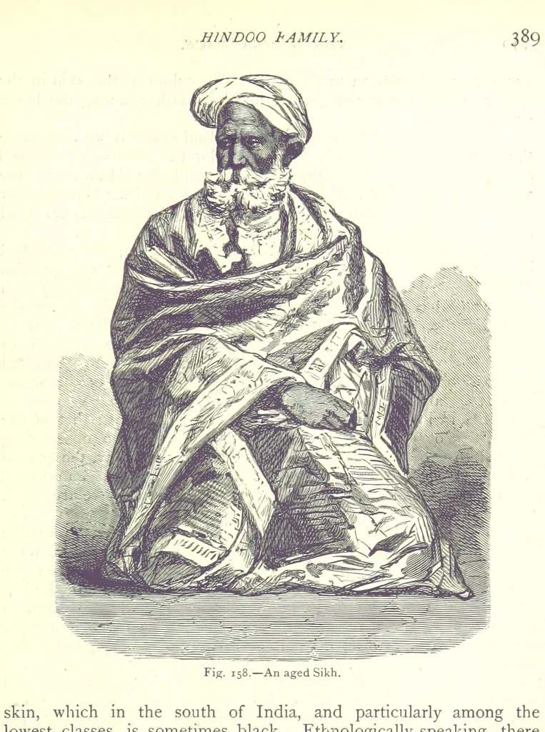 An illustration from The Human Race, ... illustrated by ... engravings on wood, and ... chromolithographs, 1875, leaf 403