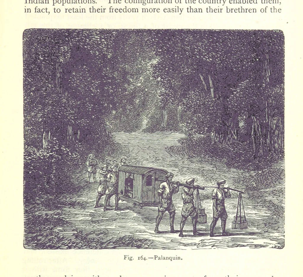 An illustration from The Human Race, ... illustrated by ... engravings on wood, and ... chromolithographs, 1875, leaf 417