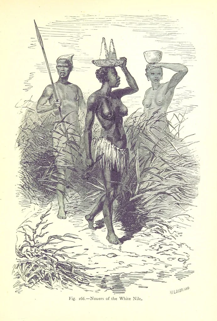 An illustration from The Human Race, ... illustrated by ... engravings on wood, and ... chromolithographs, 1875, leaf 423