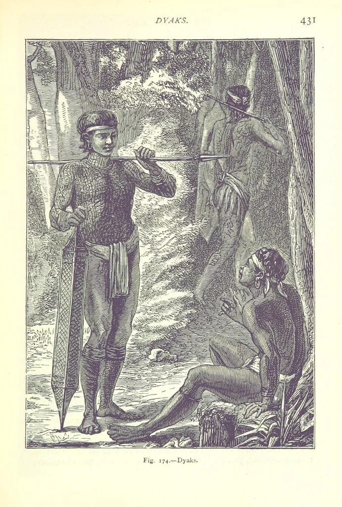An illustration from The Human Race, ... illustrated by ... engravings on wood, and ... chromolithographs, 1875, leaf 445