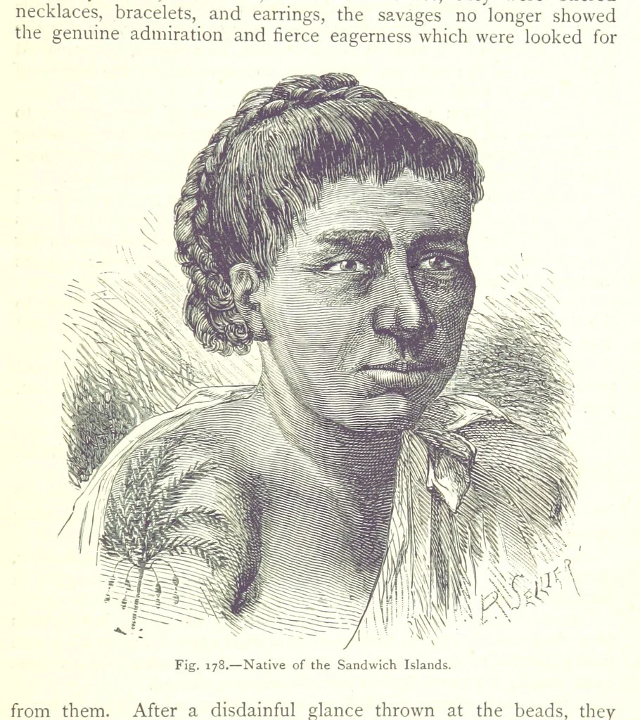 An illustration from The Human Race, ... illustrated by ... engravings on wood, and ... chromolithographs, 1875, leaf 467
