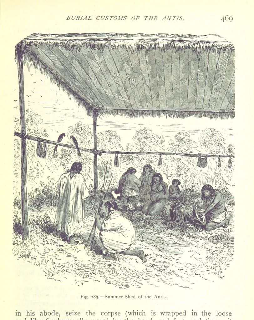 An illustration from The Human Race, ... illustrated by ... engravings on wood, and ... chromolithographs, 1875, leaf 483