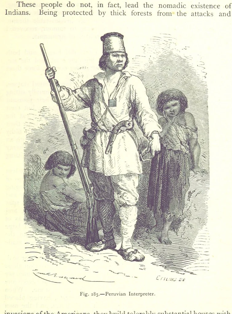 An illustration from The Human Race, ... illustrated by ... engravings on wood, and ... chromolithographs, 1875, leaf 487
