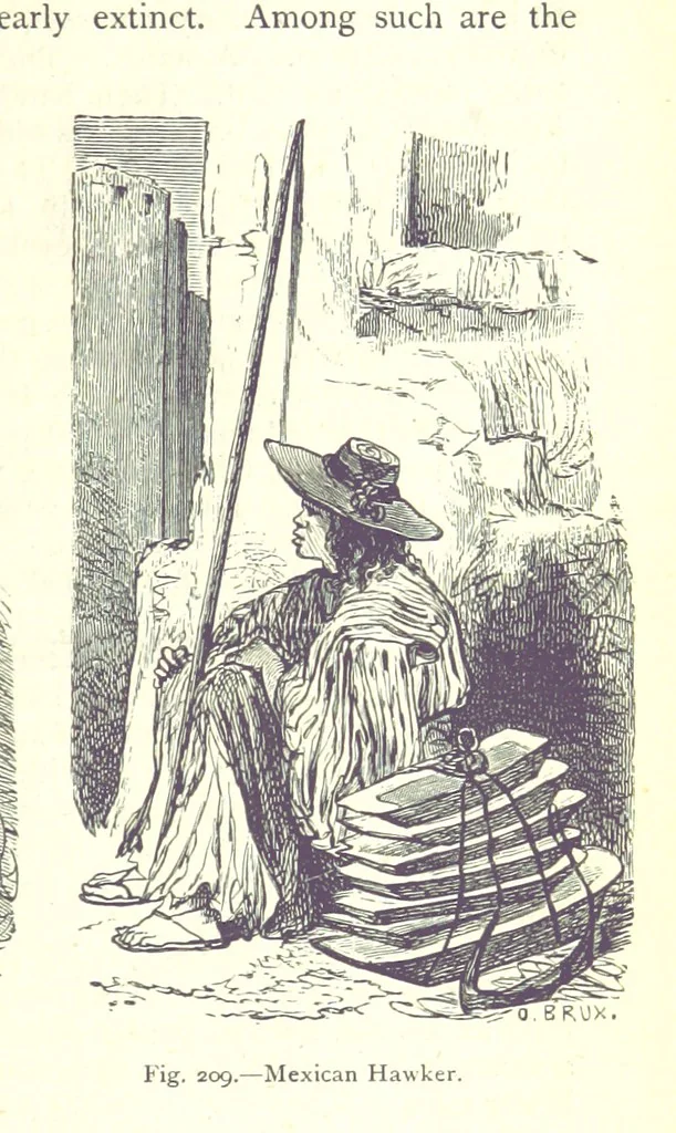 An illustration from The Human Race, ... illustrated by ... engravings on wood, and ... chromolithographs, 1875, leaf 537