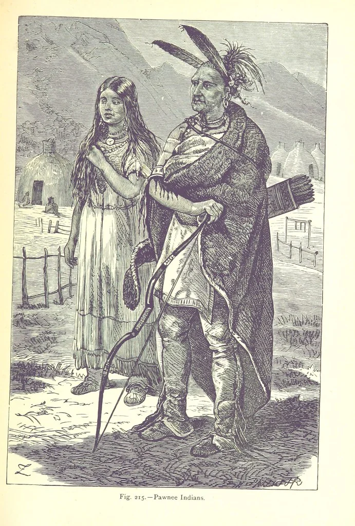 An illustration from The Human Race, ... illustrated by ... engravings on wood, and ... chromolithographs, 1875, leaf 553
