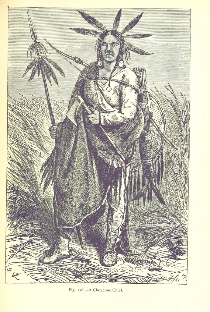 An illustration from The Human Race, ... illustrated by ... engravings on wood, and ... chromolithographs, 1875, leaf 557
