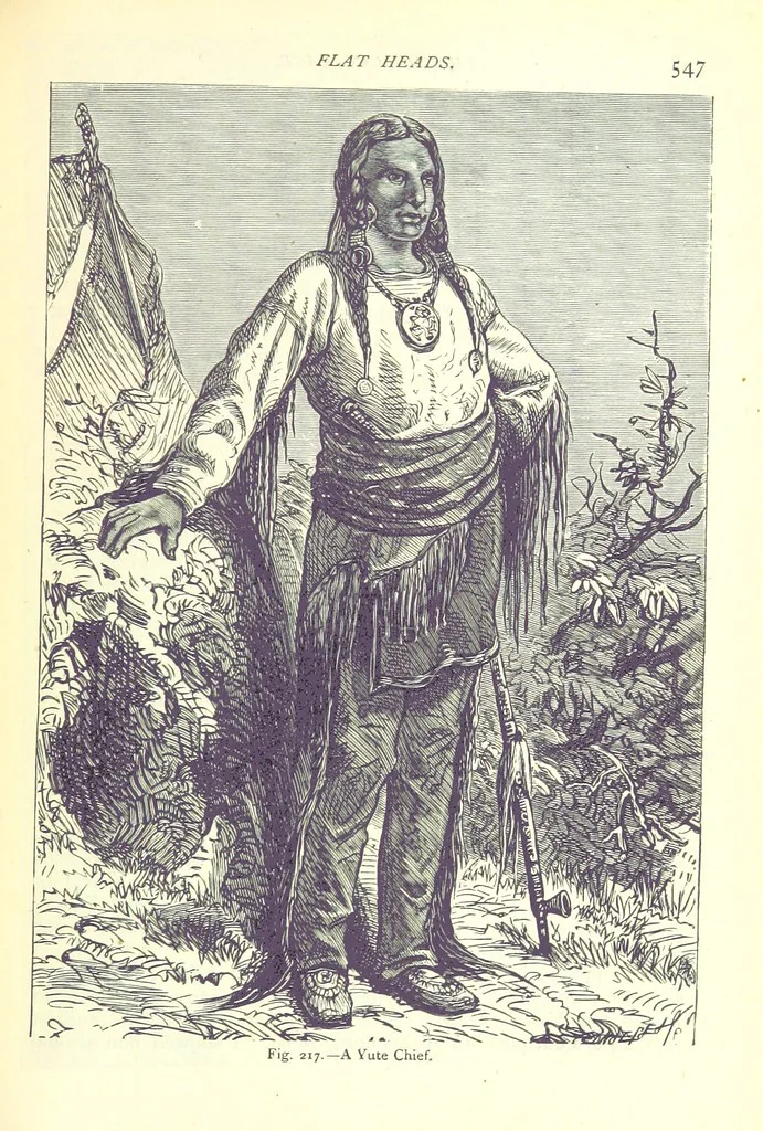 An illustration from The Human Race, ... illustrated by ... engravings on wood, and ... chromolithographs, 1875, leaf 561
