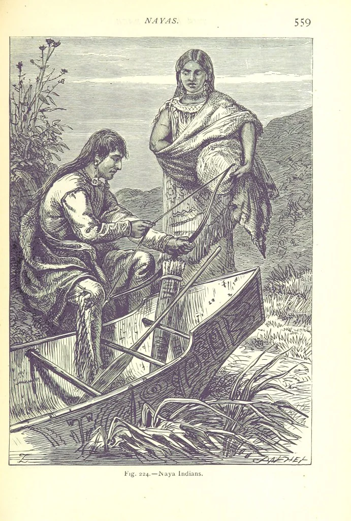 An illustration from The Human Race, ... illustrated by ... engravings on wood, and ... chromolithographs, 1875, leaf 573