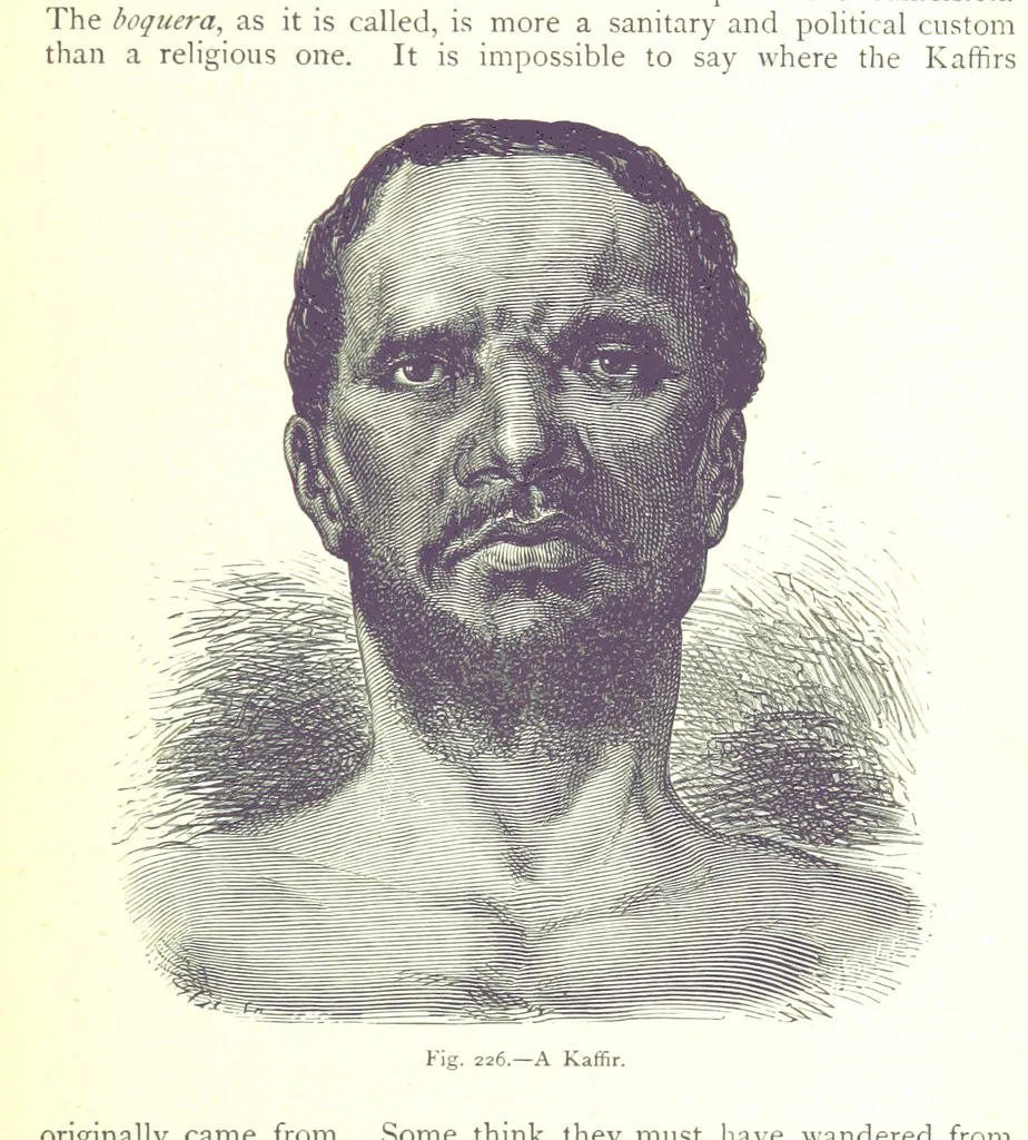 An illustration from The Human Race, ... illustrated by ... engravings on wood, and ... chromolithographs, 1875, leaf 579