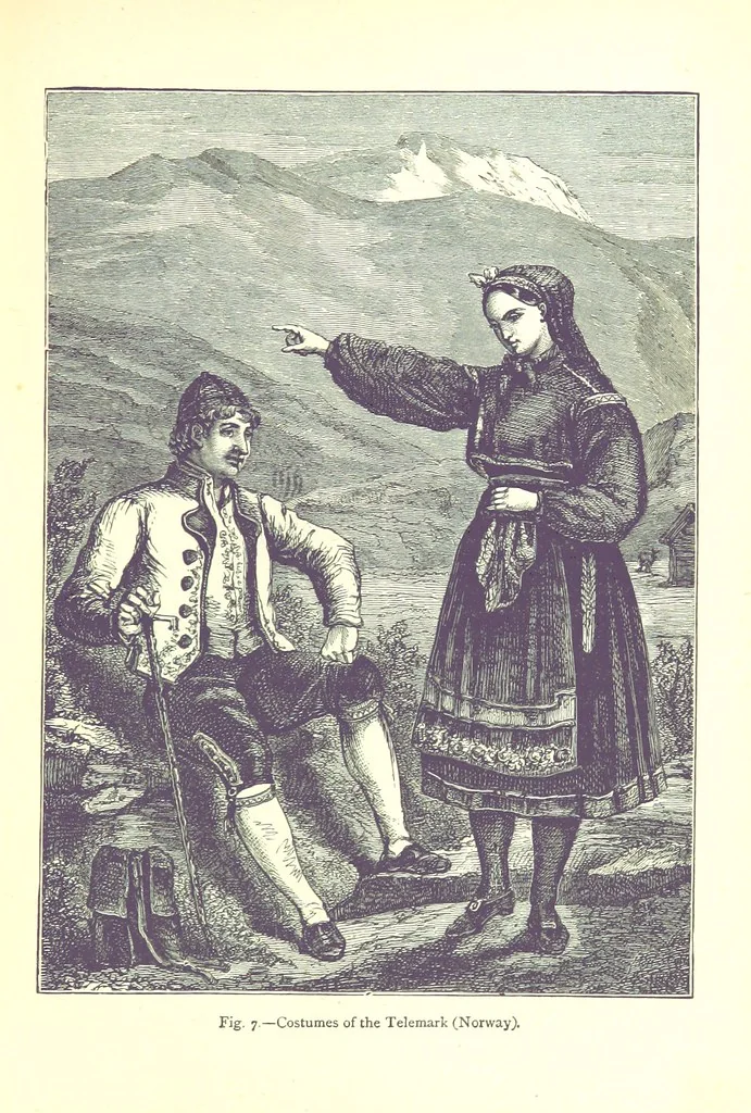 An illustration from The Human Race, ... illustrated by ... engravings on wood, and ... chromolithographs, 1875, leaf 59