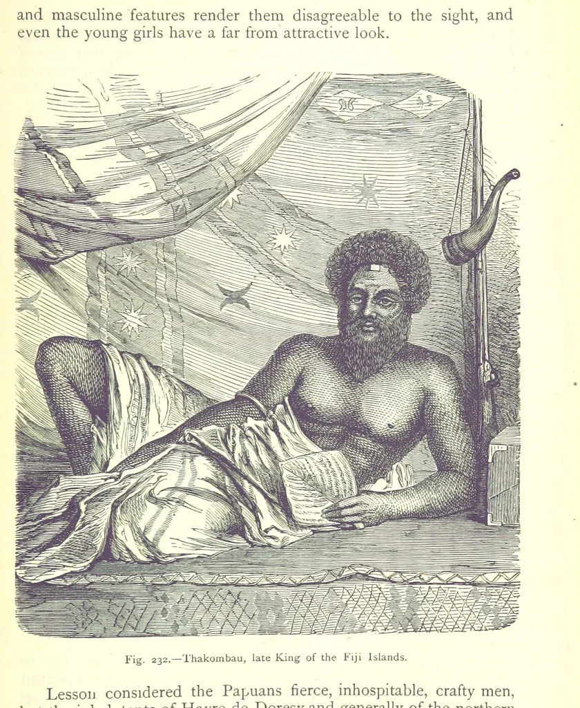 An illustration from The Human Race, ... illustrated by ... engravings on wood, and ... chromolithographs, 1875, leaf 605