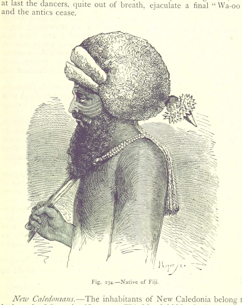 An illustration from The Human Race, ... illustrated by ... engravings on wood, and ... chromolithographs, 1875, leaf 609