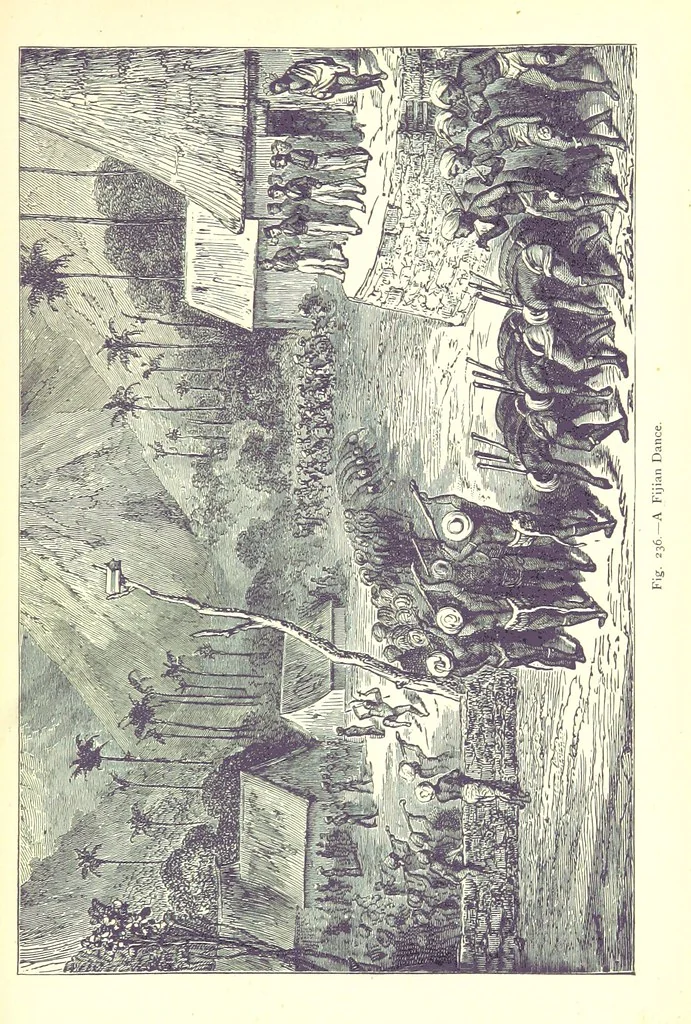An illustration from The Human Race, ... illustrated by ... engravings on wood, and ... chromolithographs, 1875, leaf 613