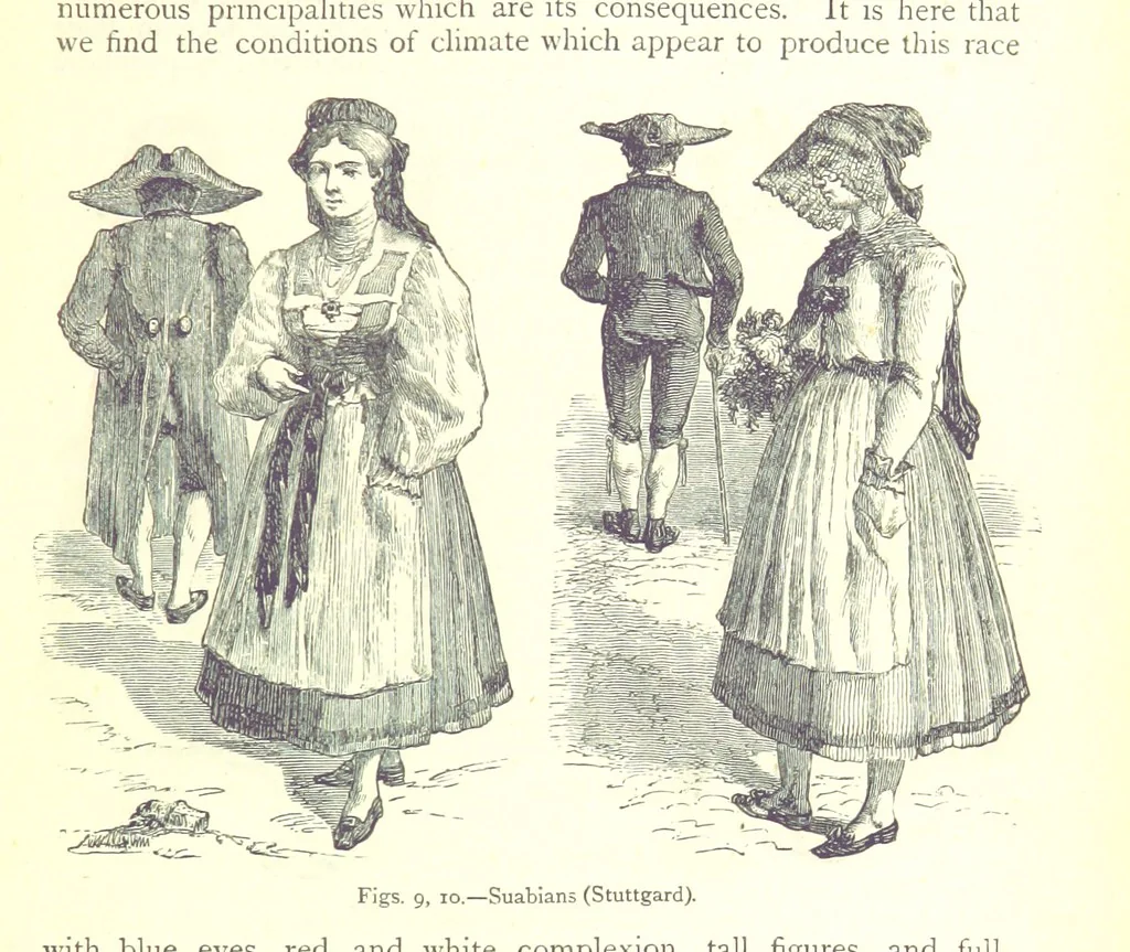 An illustration from The Human Race, ... illustrated by ... engravings on wood, and ... chromolithographs, 1875, leaf 63