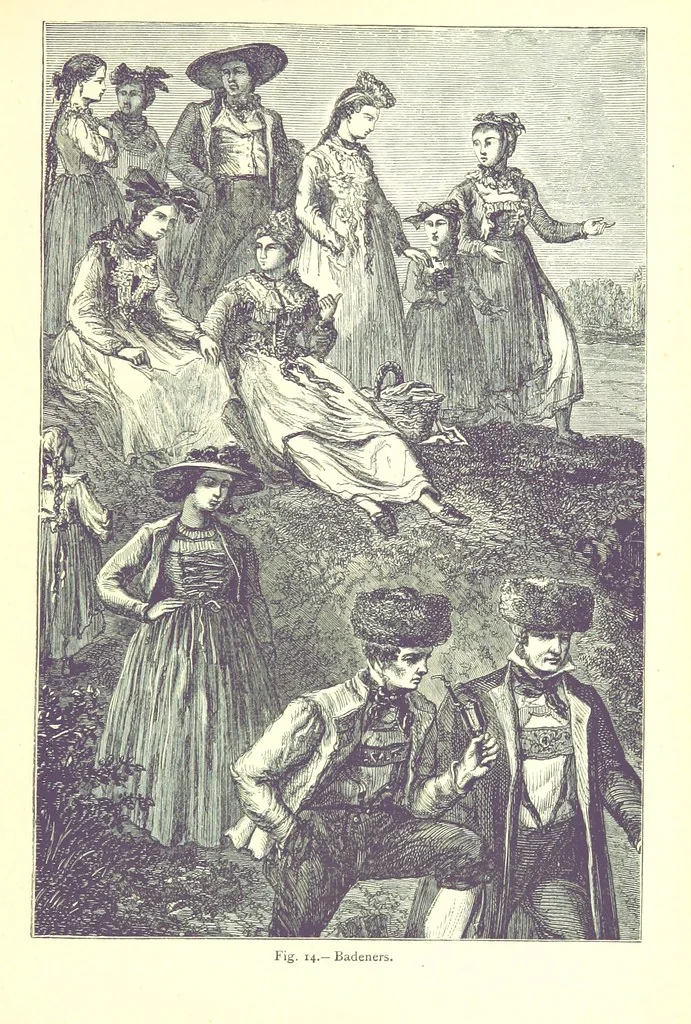 An illustration from The Human Race, ... illustrated by ... engravings on wood, and ... chromolithographs, 1875, leaf 67
