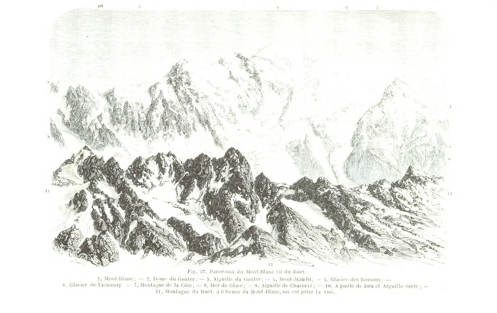 An illustration from La Terre et les Mers, ou description physique du globe. Ouvrage contenant 170 vignettes dessignées par K. Girardet, Lebreton, ... et 20 cartes physiques, 1864, leaf 111