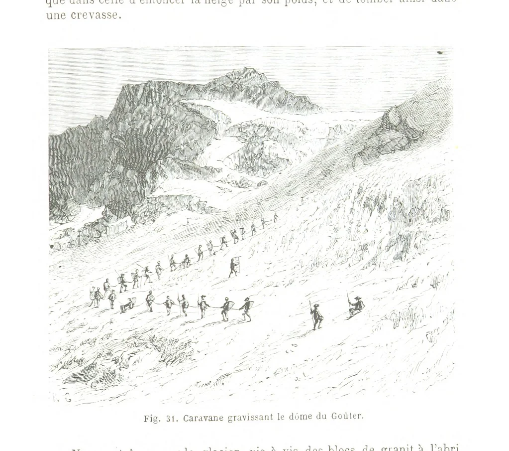 An illustration from La Terre et les Mers, ou description physique du globe. Ouvrage contenant 170 vignettes dessignées par K. Girardet, Lebreton, ... et 20 cartes physiques, 1864, leaf 123