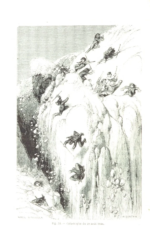 An illustration from La Terre et les Mers, ou description physique du globe. Ouvrage contenant 170 vignettes dessignées par K. Girardet, Lebreton, ... et 20 cartes physiques, 1864, leaf 138