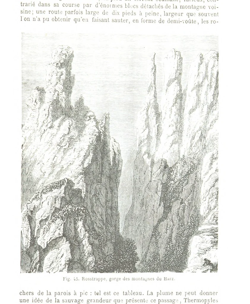 An illustration from La Terre et les Mers, ou description physique du globe. Ouvrage contenant 170 vignettes dessignées par K. Girardet, Lebreton, ... et 20 cartes physiques, 1864, leaf 197