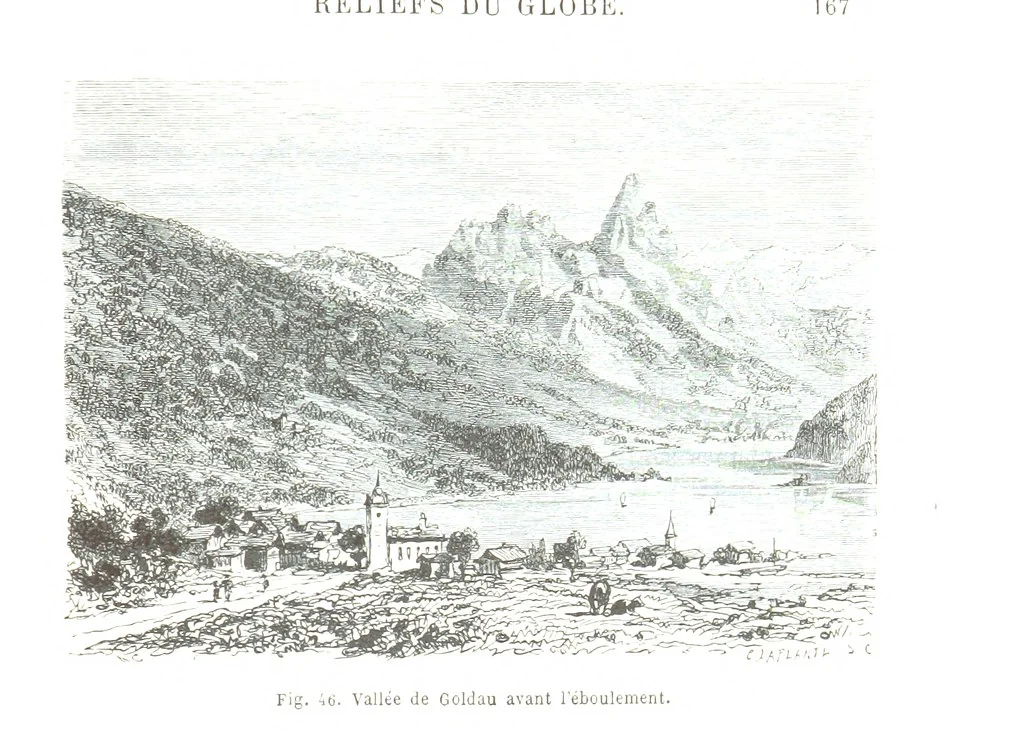 An illustration from La Terre et les Mers, ou description physique du globe. Ouvrage contenant 170 vignettes dessignées par K. Girardet, Lebreton, ... et 20 cartes physiques, 1864, leaf 207