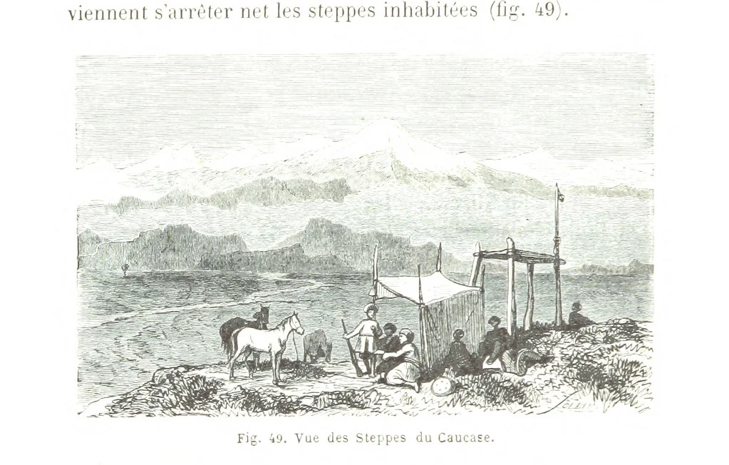 An illustration from La Terre et les Mers, ou description physique du globe. Ouvrage contenant 170 vignettes dessignées par K. Girardet, Lebreton, ... et 20 cartes physiques, 1864, leaf 210