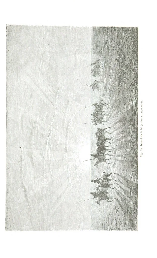 An illustration from La Terre et les Mers, ou description physique du globe. Ouvrage contenant 170 vignettes dessignées par K. Girardet, Lebreton, ... et 20 cartes physiques, 1864, leaf 219