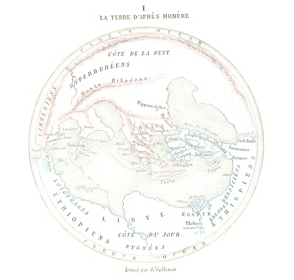 An illustration from La Terre et les Mers, ou description physique du globe. Ouvrage contenant 170 vignettes dessignées par K. Girardet, Lebreton, ... et 20 cartes physiques, 1864, leaf 22