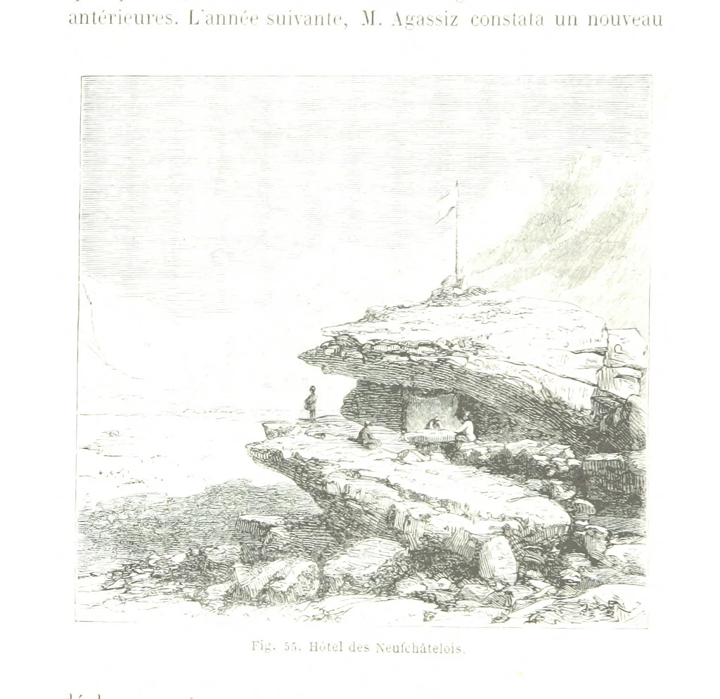 An illustration from La Terre et les Mers, ou description physique du globe. Ouvrage contenant 170 vignettes dessignées par K. Girardet, Lebreton, ... et 20 cartes physiques, 1864, leaf 242