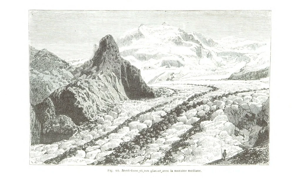 An illustration from La Terre et les Mers, ou description physique du globe. Ouvrage contenant 170 vignettes dessignées par K. Girardet, Lebreton, ... et 20 cartes physiques, 1864, leaf 257