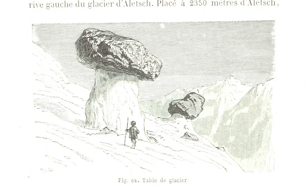 An illustration from La Terre et les Mers, ou description physique du globe. Ouvrage contenant 170 vignettes dessignées par K. Girardet, Lebreton, ... et 20 cartes physiques, 1864, leaf 268