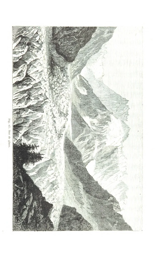 An illustration from La Terre et les Mers, ou description physique du globe. Ouvrage contenant 170 vignettes dessignées par K. Girardet, Lebreton, ... et 20 cartes physiques, 1864, leaf 272