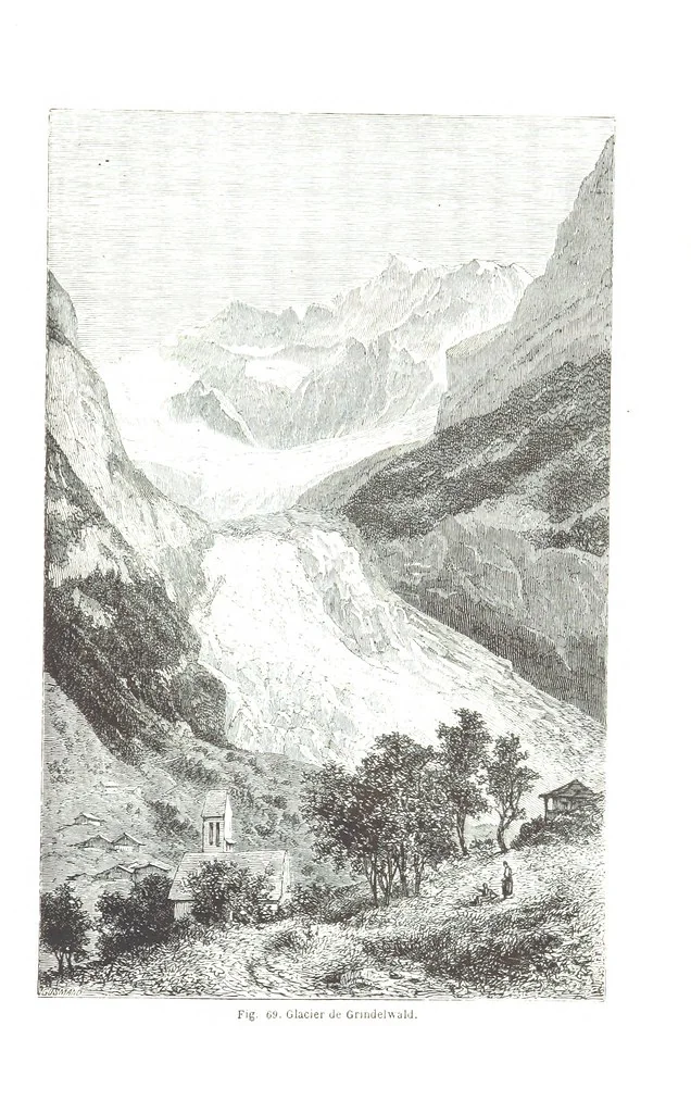 An illustration from La Terre et les Mers, ou description physique du globe. Ouvrage contenant 170 vignettes dessignées par K. Girardet, Lebreton, ... et 20 cartes physiques, 1864, leaf 275