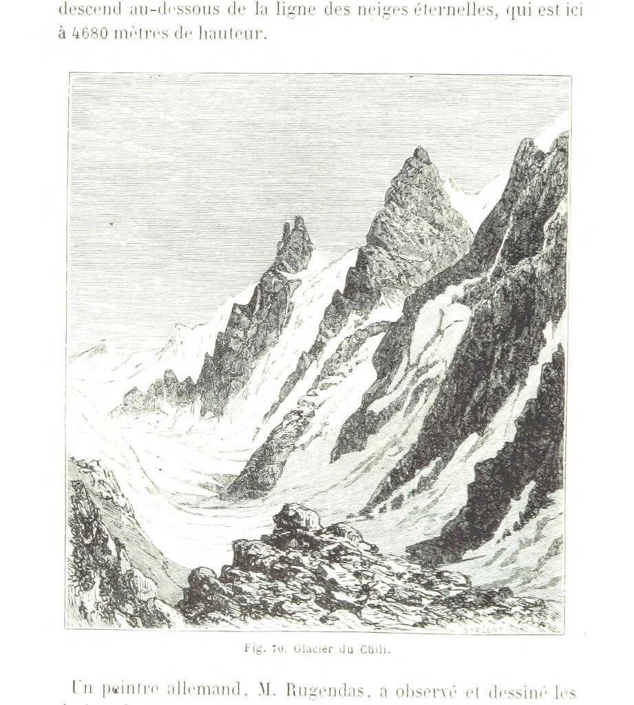An illustration from La Terre et les Mers, ou description physique du globe. Ouvrage contenant 170 vignettes dessignées par K. Girardet, Lebreton, ... et 20 cartes physiques, 1864, leaf 278