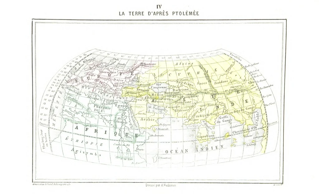 An illustration from La Terre et les Mers, ou description physique du globe. Ouvrage contenant 170 vignettes dessignées par K. Girardet, Lebreton, ... et 20 cartes physiques, 1864, leaf 29