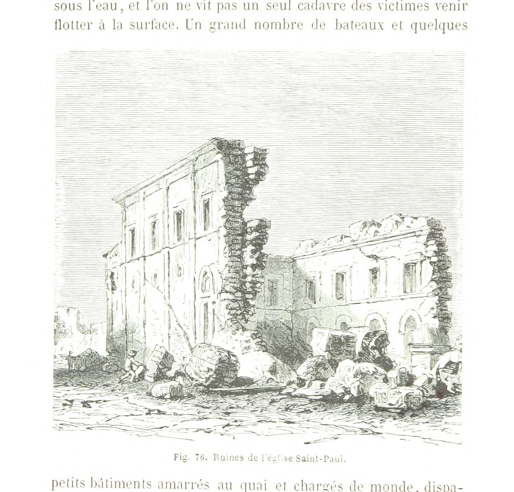 An illustration from La Terre et les Mers, ou description physique du globe. Ouvrage contenant 170 vignettes dessignées par K. Girardet, Lebreton, ... et 20 cartes physiques, 1864, leaf 312