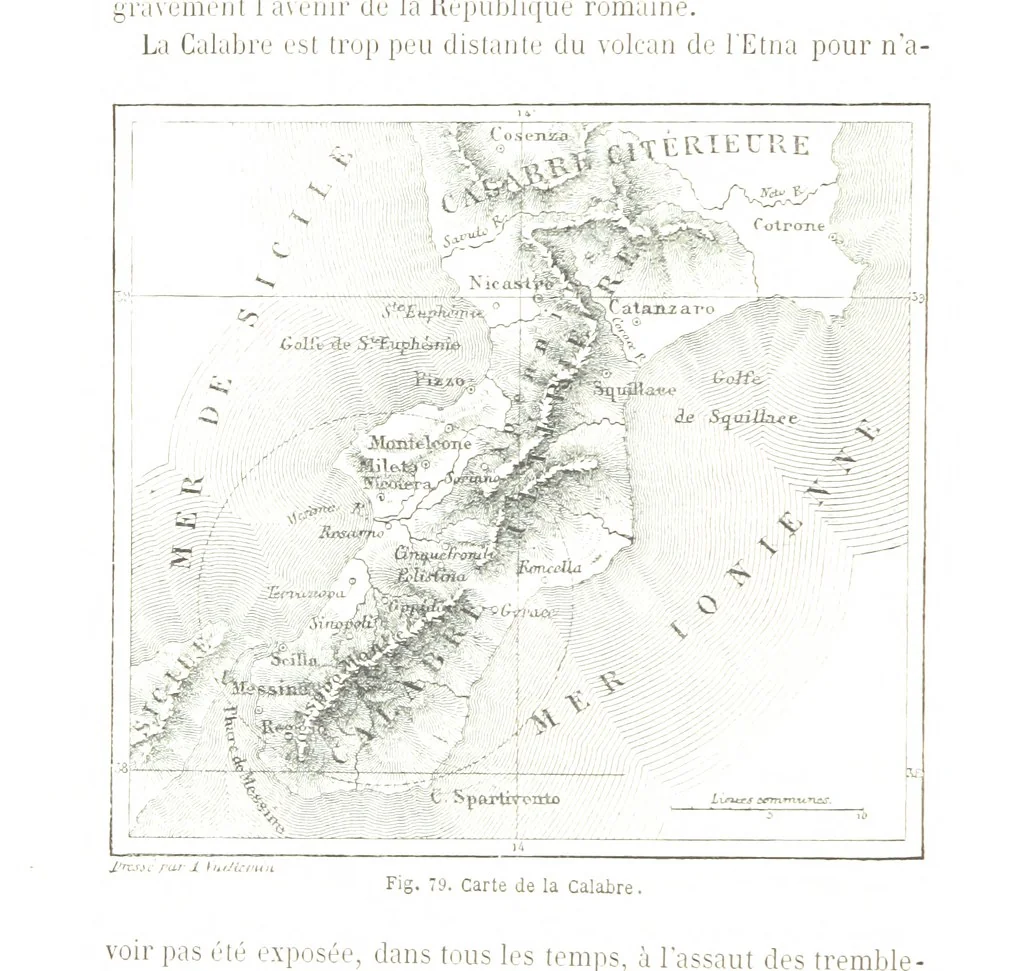 An illustration from La Terre et les Mers, ou description physique du globe. Ouvrage contenant 170 vignettes dessignées par K. Girardet, Lebreton, ... et 20 cartes physiques, 1864, leaf 318