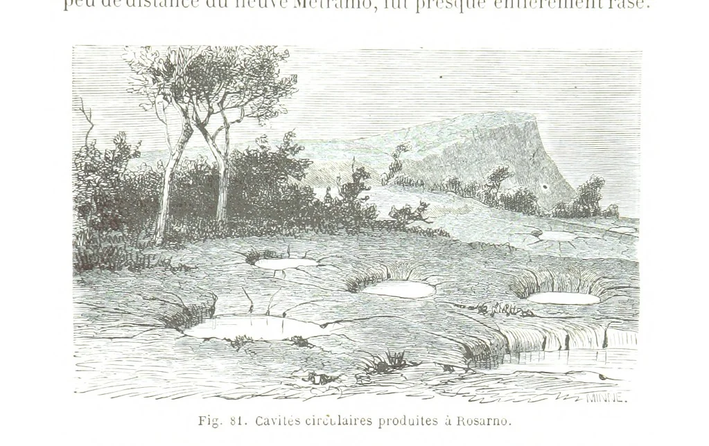 An illustration from La Terre et les Mers, ou description physique du globe. Ouvrage contenant 170 vignettes dessignées par K. Girardet, Lebreton, ... et 20 cartes physiques, 1864, leaf 325