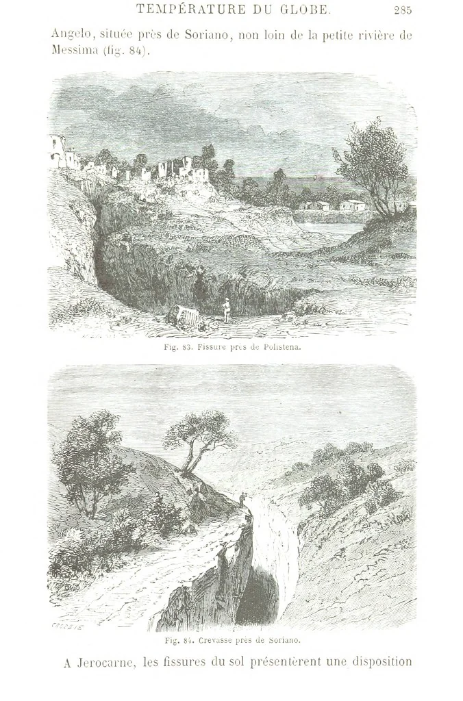 An illustration from La Terre et les Mers, ou description physique du globe. Ouvrage contenant 170 vignettes dessignées par K. Girardet, Lebreton, ... et 20 cartes physiques, 1864, leaf 327