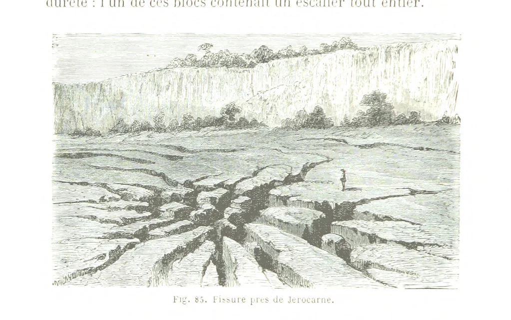 An illustration from La Terre et les Mers, ou description physique du globe. Ouvrage contenant 170 vignettes dessignées par K. Girardet, Lebreton, ... et 20 cartes physiques, 1864, leaf 328