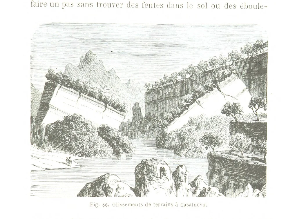 An illustration from La Terre et les Mers, ou description physique du globe. Ouvrage contenant 170 vignettes dessignées par K. Girardet, Lebreton, ... et 20 cartes physiques, 1864, leaf 329