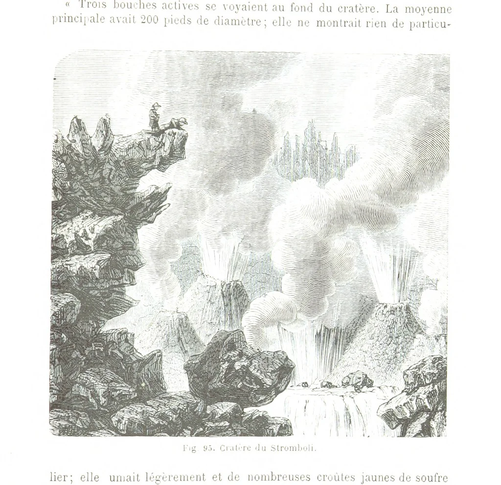 An illustration from La Terre et les Mers, ou description physique du globe. Ouvrage contenant 170 vignettes dessignées par K. Girardet, Lebreton, ... et 20 cartes physiques, 1864, leaf 349
