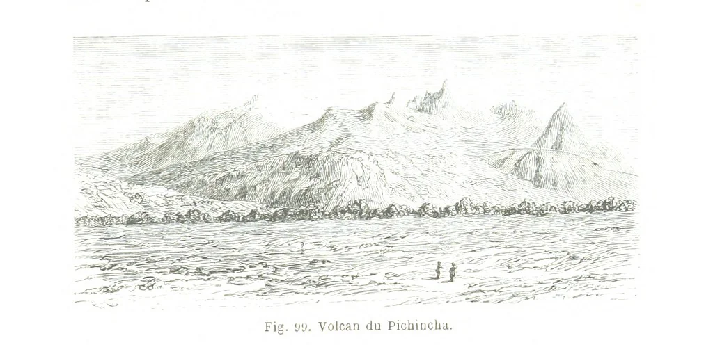 An illustration from La Terre et les Mers, ou description physique du globe. Ouvrage contenant 170 vignettes dessignées par K. Girardet, Lebreton, ... et 20 cartes physiques, 1864, leaf 359