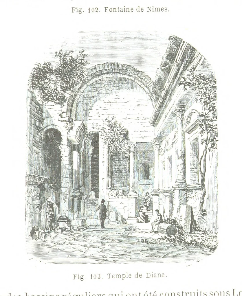 An illustration from La Terre et les Mers, ou description physique du globe. Ouvrage contenant 170 vignettes dessignées par K. Girardet, Lebreton, ... et 20 cartes physiques, 1864, leaf 371
