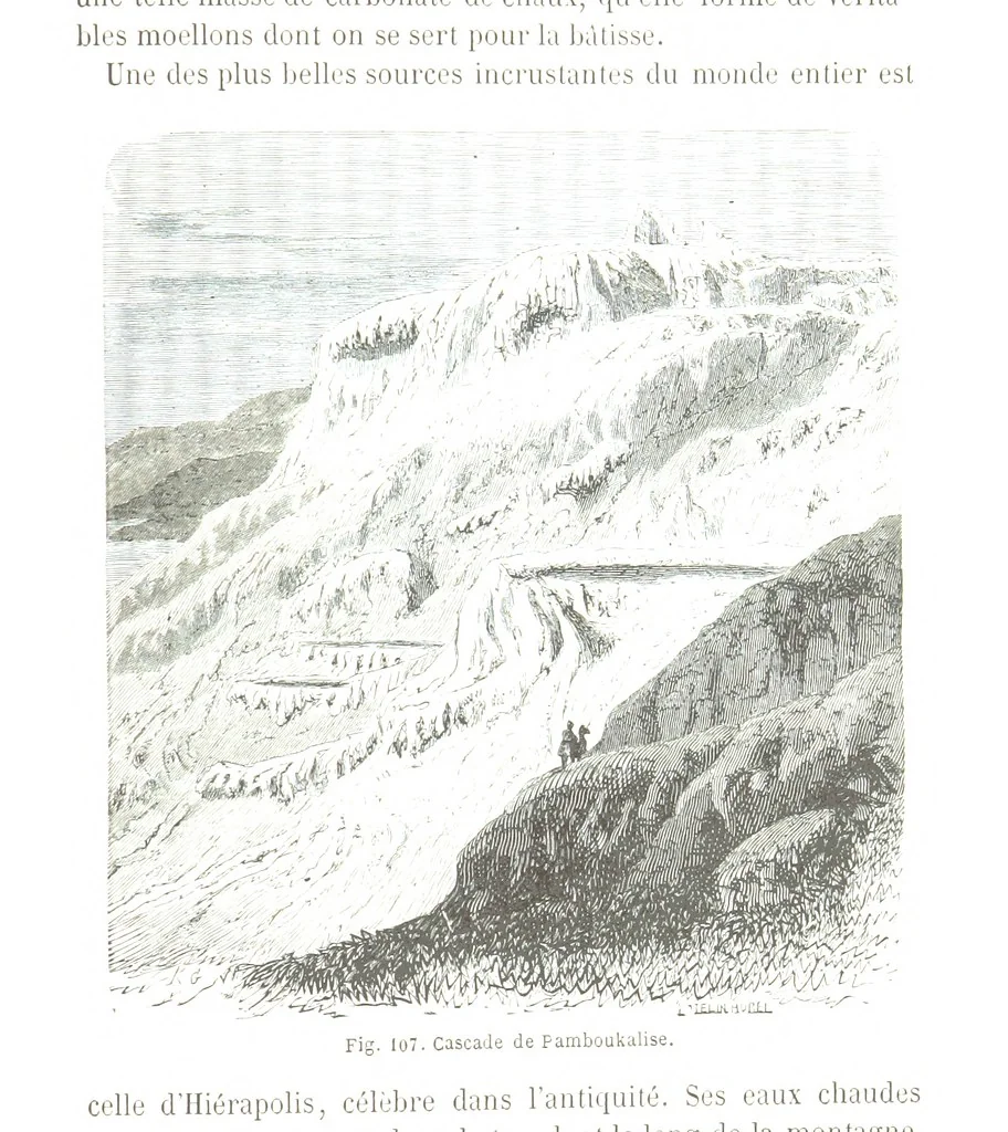 An illustration from La Terre et les Mers, ou description physique du globe. Ouvrage contenant 170 vignettes dessignées par K. Girardet, Lebreton, ... et 20 cartes physiques, 1864, leaf 381
