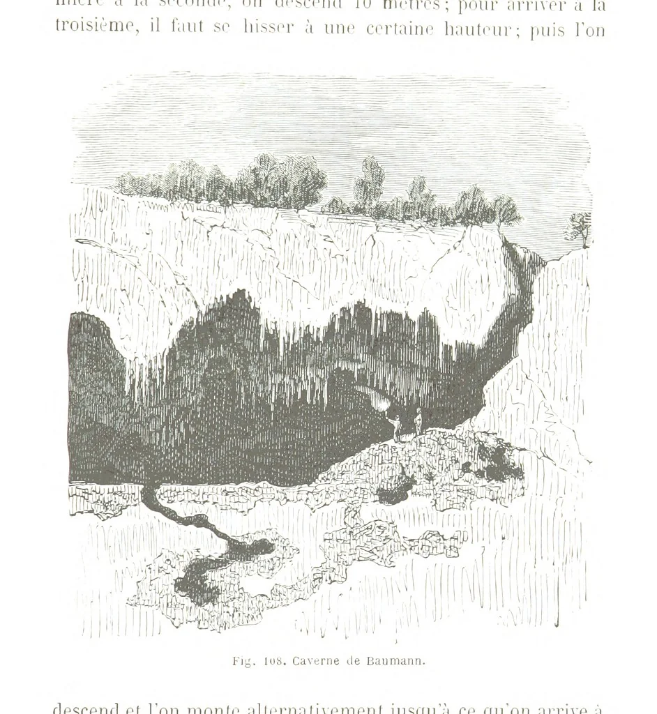 An illustration from La Terre et les Mers, ou description physique du globe. Ouvrage contenant 170 vignettes dessignées par K. Girardet, Lebreton, ... et 20 cartes physiques, 1864, leaf 385
