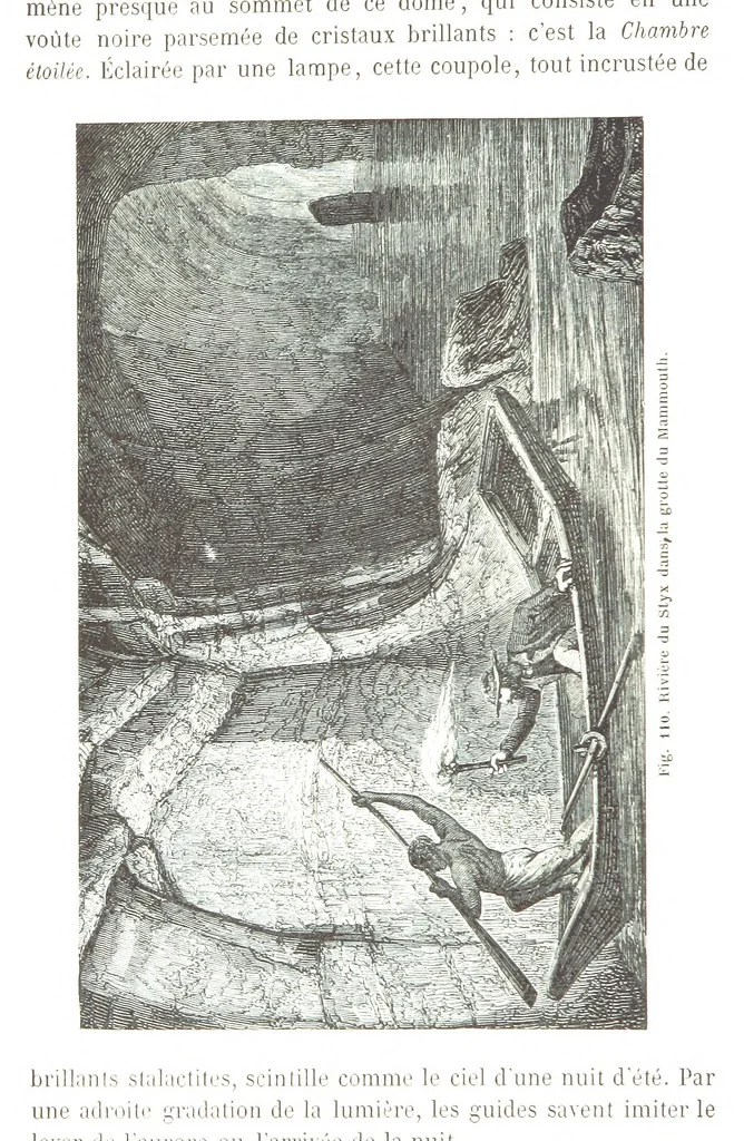 An illustration from La Terre et les Mers, ou description physique du globe. Ouvrage contenant 170 vignettes dessignées par K. Girardet, Lebreton, ... et 20 cartes physiques, 1864, leaf 390