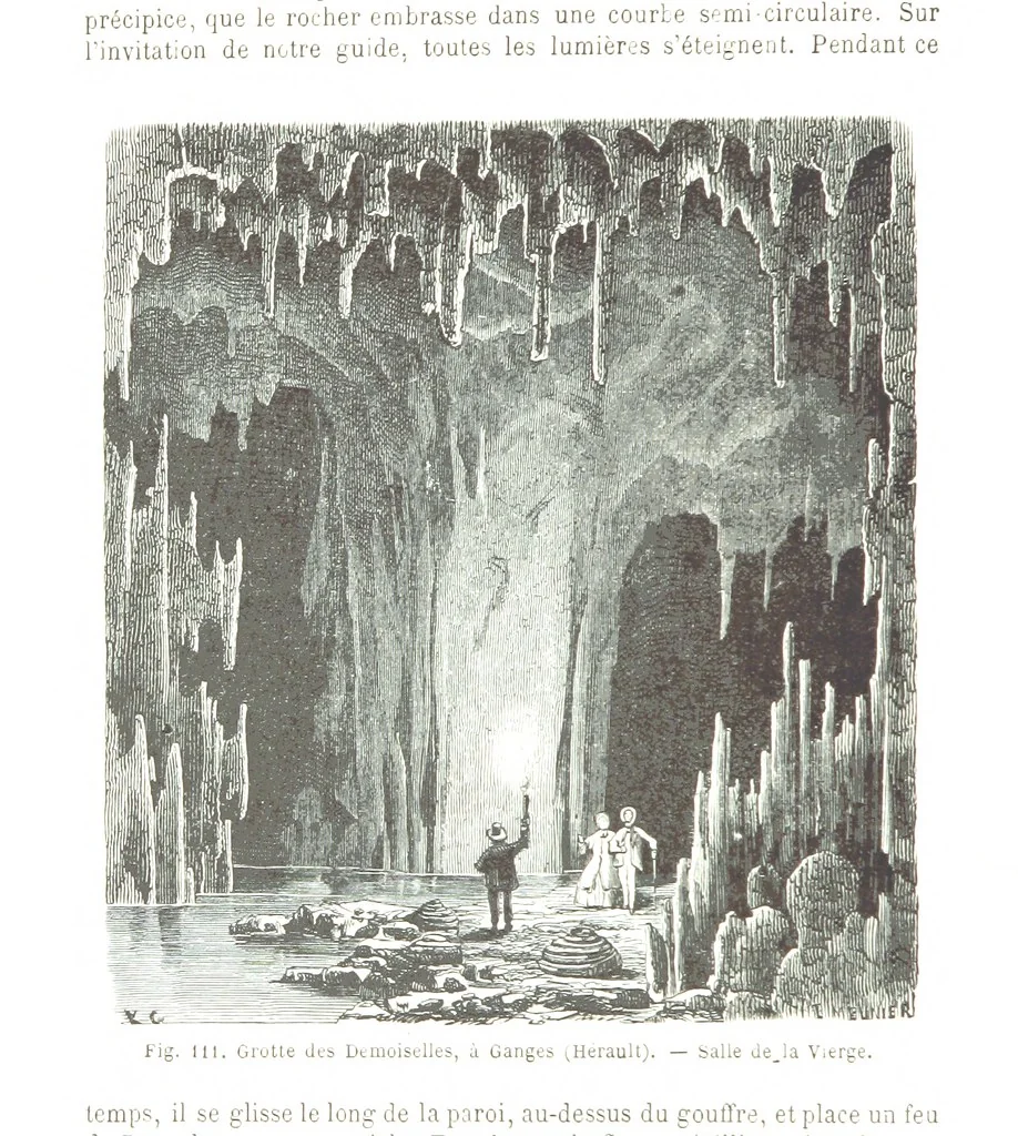 An illustration from La Terre et les Mers, ou description physique du globe. Ouvrage contenant 170 vignettes dessignées par K. Girardet, Lebreton, ... et 20 cartes physiques, 1864, leaf 394